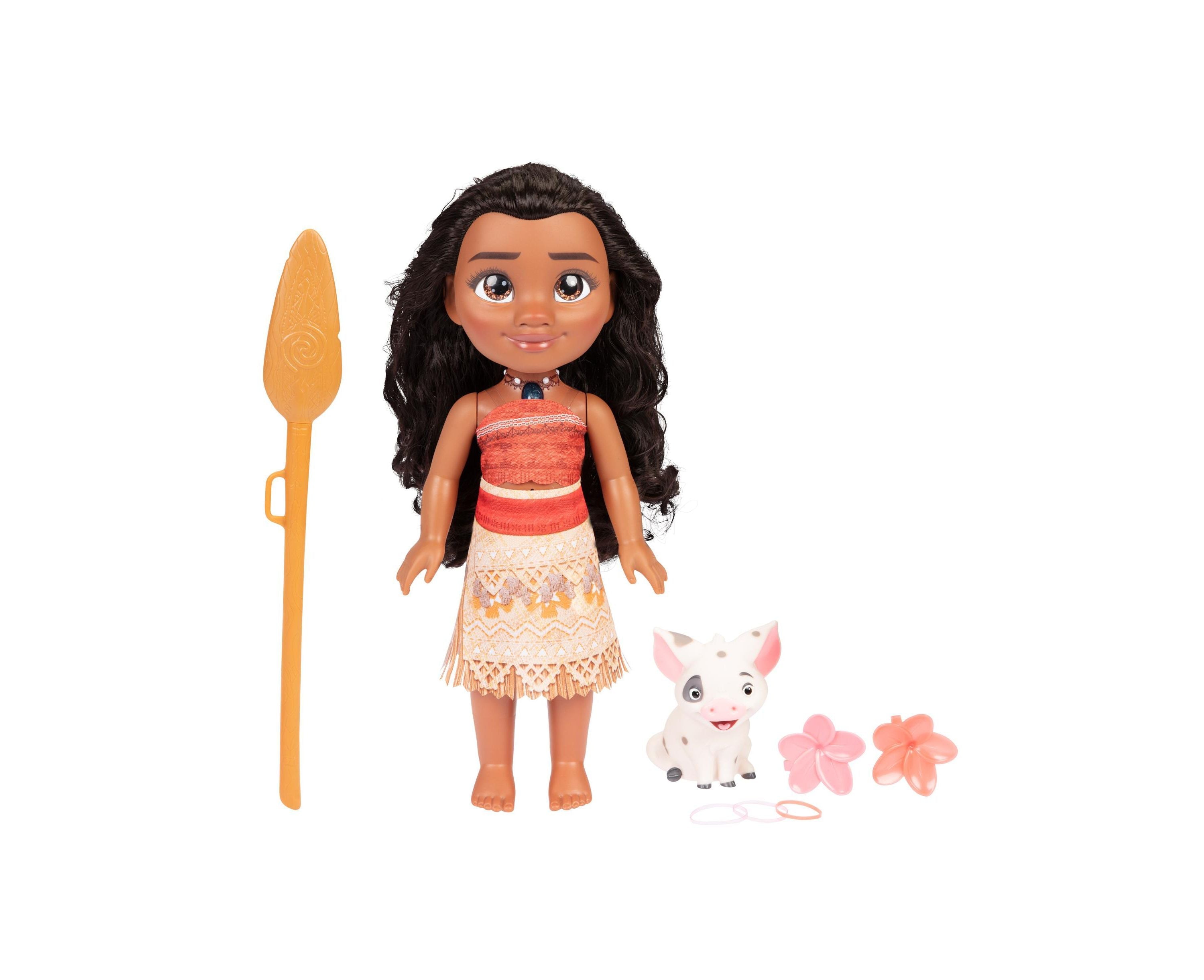 Disney Princess 14-inch Singing Moana Doll with Accessories