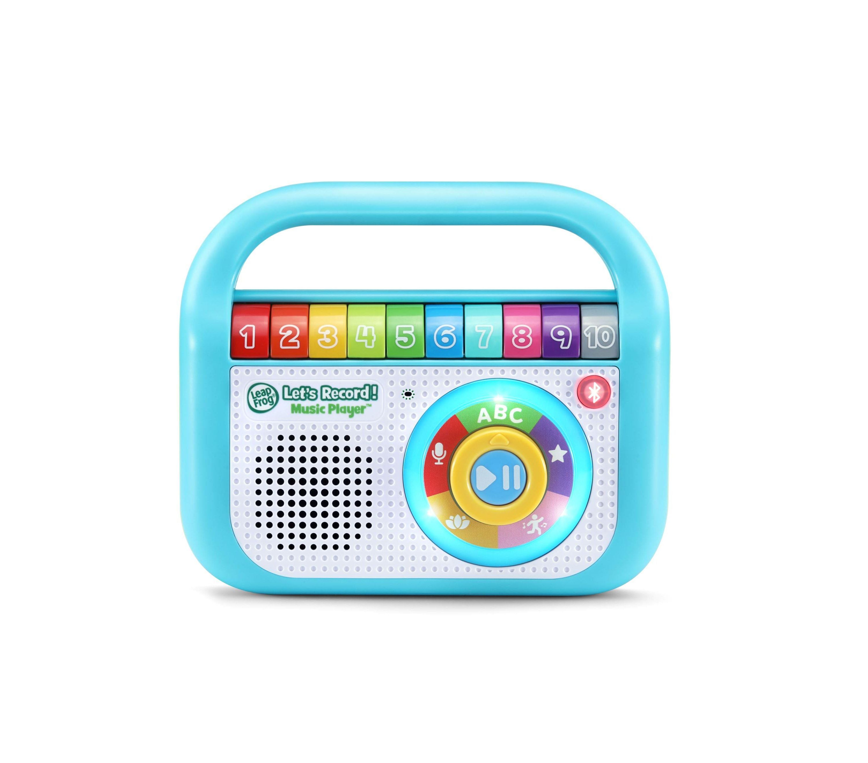 LeapFrog Let's Record Music Player with 40 Songs and Voice Recording