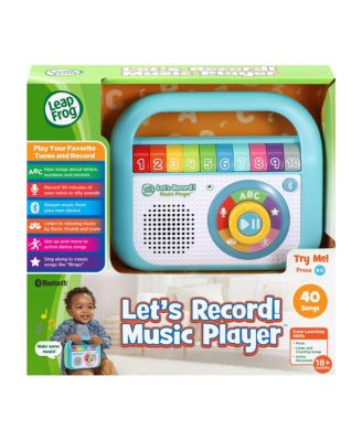 LeapFrog Let's Record Music Player with 40 Songs and Voice Recording