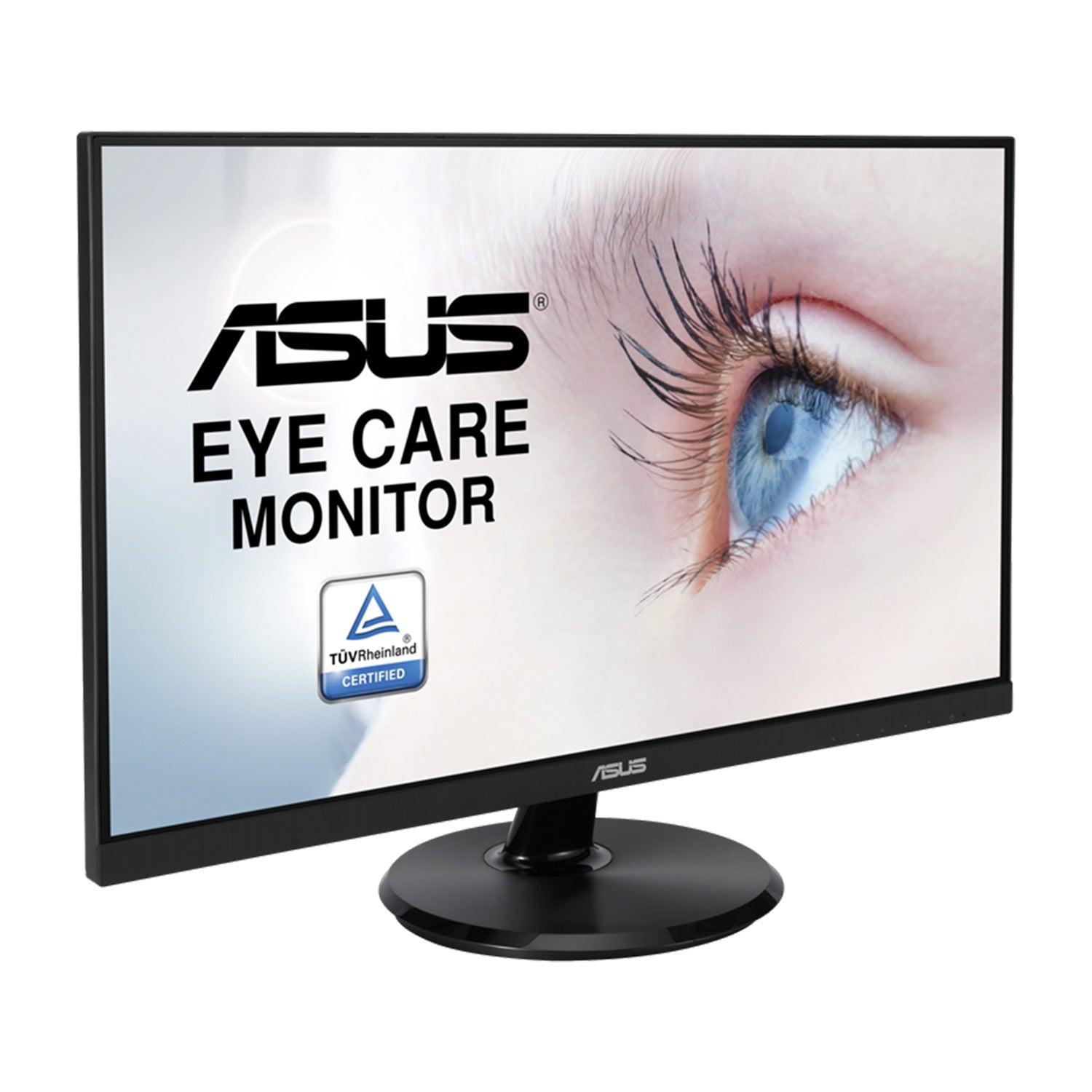 ASUS 24Inch Full HD (1920x1080) IPS Monitor 75Hz. Adaptive-Sync. Low Blue Light. Flicker Free. Wall Mountable | HDMI/ Display Port / VGA - (VA24DQ)