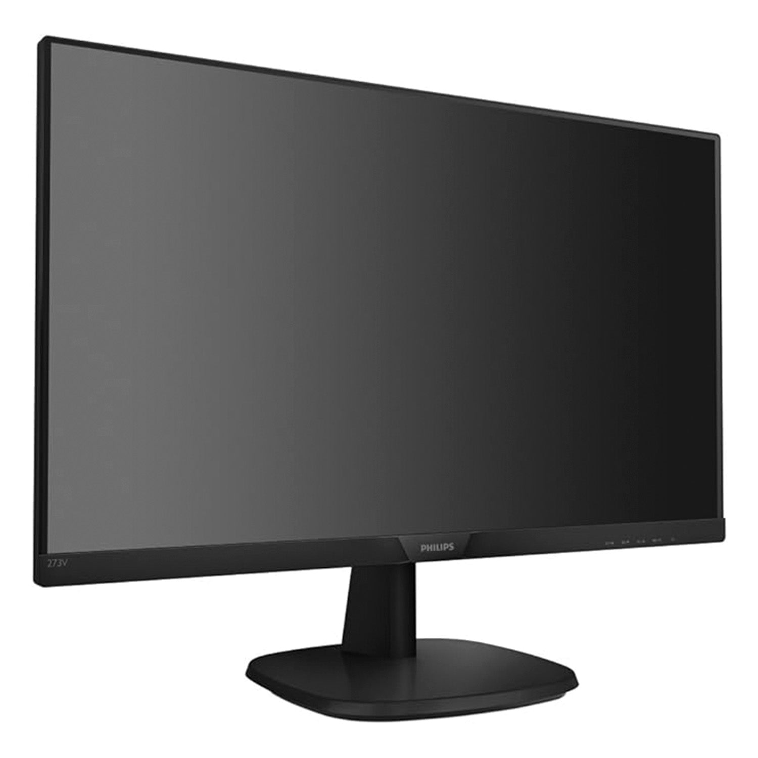Philips V-Line 27 Full HD 1920 x 1080 Monitor 75Hz Refresh Rate Built-in Speakers Flicker-Free Low Blue Light Frameless Anti-Glare Backlit LED IPS Monitor VESA Mount VGA HDMI DisplayPort(273V7QJAB )