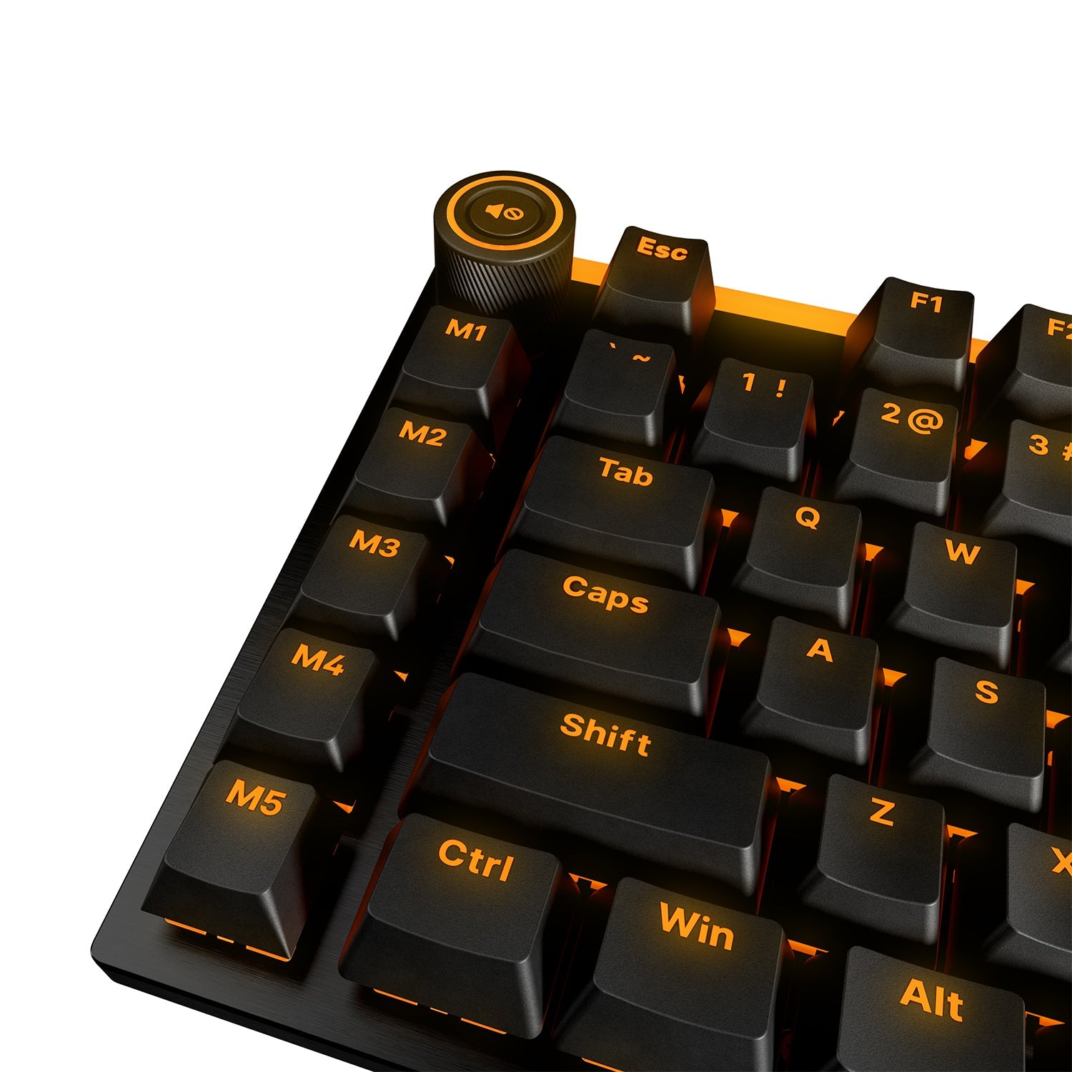 be quiet! Light Mount (Silent Linear US) Mechanical Keyboard - Triple-layered dampening With Hot-swappable Lubricated Silent Switches - BT003US