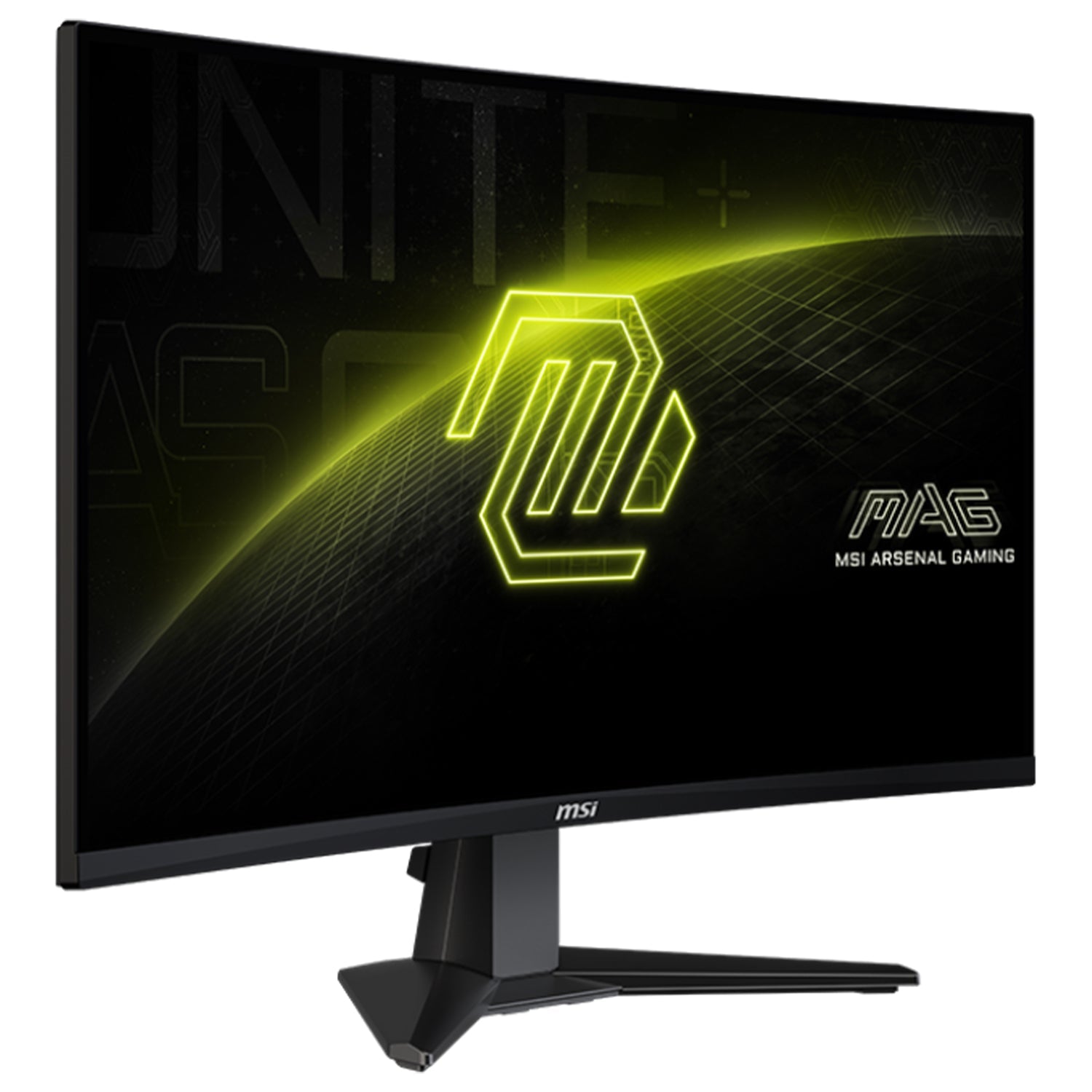 MSI MAG 27CQ6F 27-inch 2560 x 1440(WQHD) Curved Rapid VA Gaming Monitor. 180Hz Refresh Rate. Adaptive-Sync Technology With AI Vision. HDMI / Display Port
