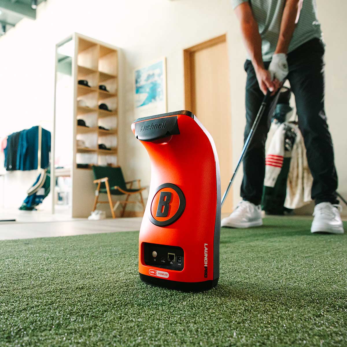 Bushnell Launch Pro Circle B Golf Launch Monitor & Simulator