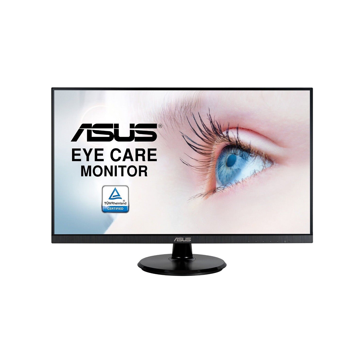 ASUS 27 Inch FreeSync Monitor FHD (1920x1080) 75 Hz IPS Display. Eye Care. Frameless. Ergonomic Design. VESA Wall Mountable. Tilt. Built-in Speaker. HDMI DisplayPort VGA(VA27DQ)