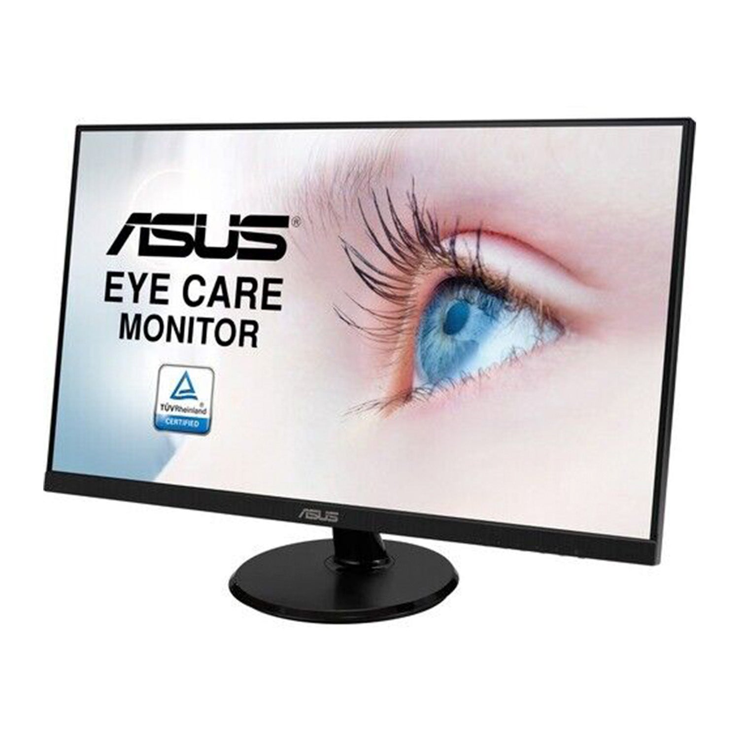 ASUS 27 Inch FreeSync Monitor FHD (1920x1080) 75 Hz IPS Display. Eye Care. Frameless. Ergonomic Design. VESA Wall Mountable. Tilt. Built-in Speaker. HDMI DisplayPort VGA(VA27DQ)